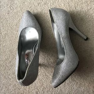 Silver heels